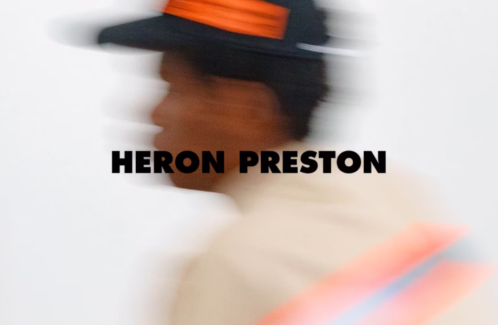 Heron Preston Streetwear yang Punya Gaya, Visi, dan Karakter Unik 1 Heron Preston