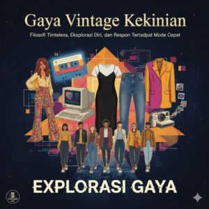 Gaya Vintage Kekinian: Filosofi Timeless, Eksplorasi Diri, dan Respon Terhadap Mode Cepat 1 Gaya Vintage Kekinian