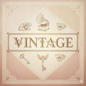 Vintage: Daya Tarik Abadi Estetika dan Pilihan Gaya Hidup 1 VINTAGE