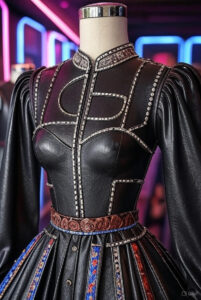 gaya vintage kekinian 2025 outfit aesthetic blazer oversized mom