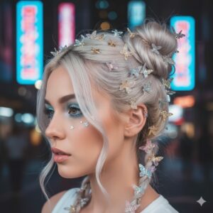 Butterfly Clips Jepit rambut berbentuk kupu-kupu kecil berwarna-warni 2025