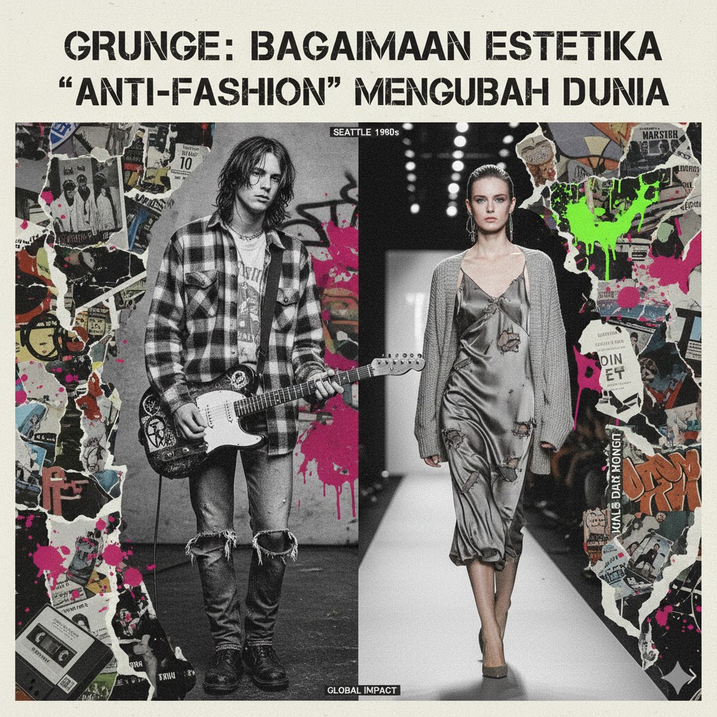 Grunge Bagaimana Estetika Anti-Fashion Mengubah Dunia
