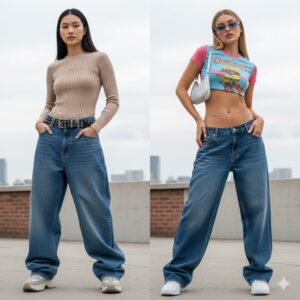 Baggy Jeans dan Low-Rise Pants