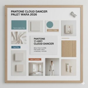 Pantone Cloud Dancer Palet Warna 2026