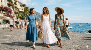 Drop Waist Menjadi Primadona Gaun Musim Panas 2026