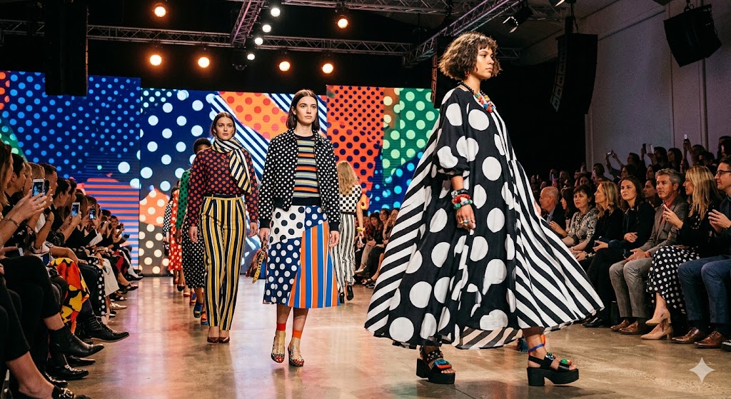 Polkadot & Stripes Narasi Fashion Modern 2026