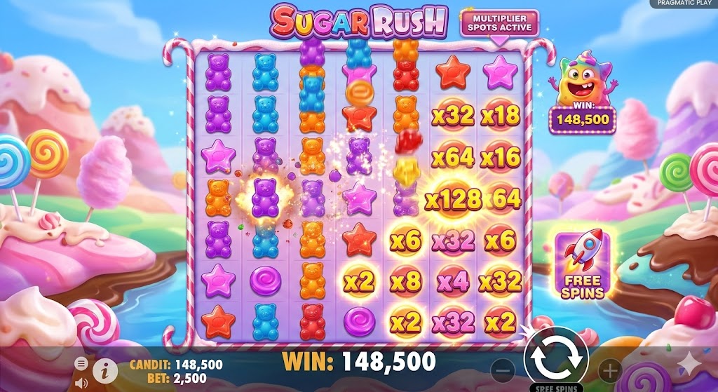 Sugar Rush Potensi Kemenangan Maksimal 2026